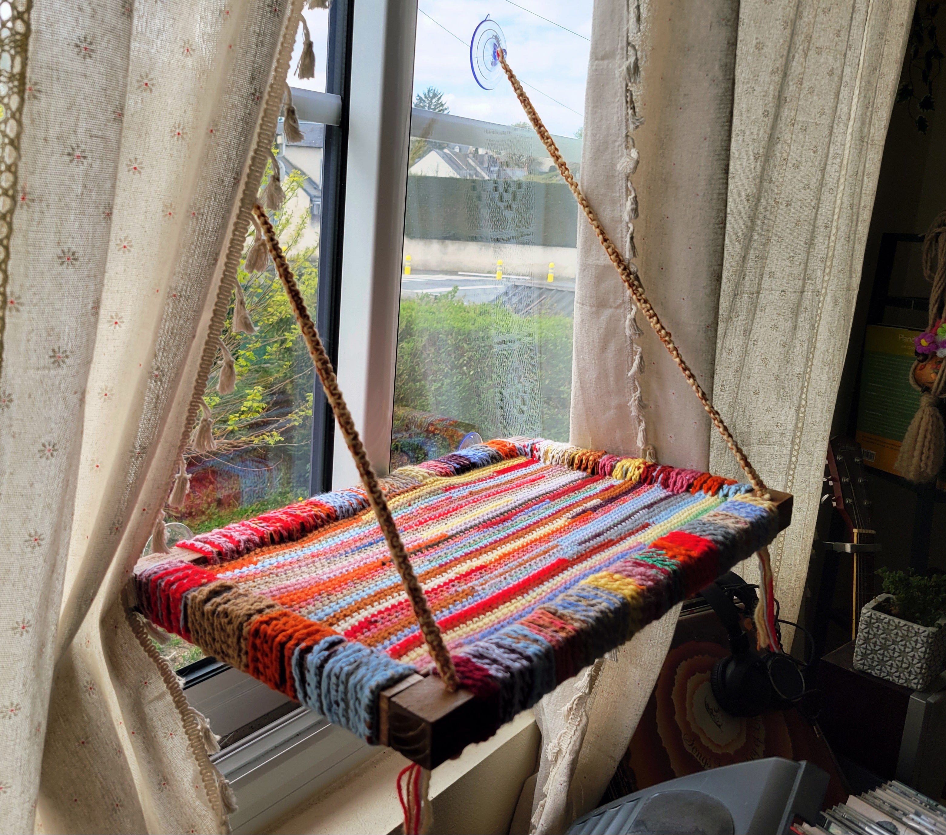 Hamac fenêtre modèle "Hippie"