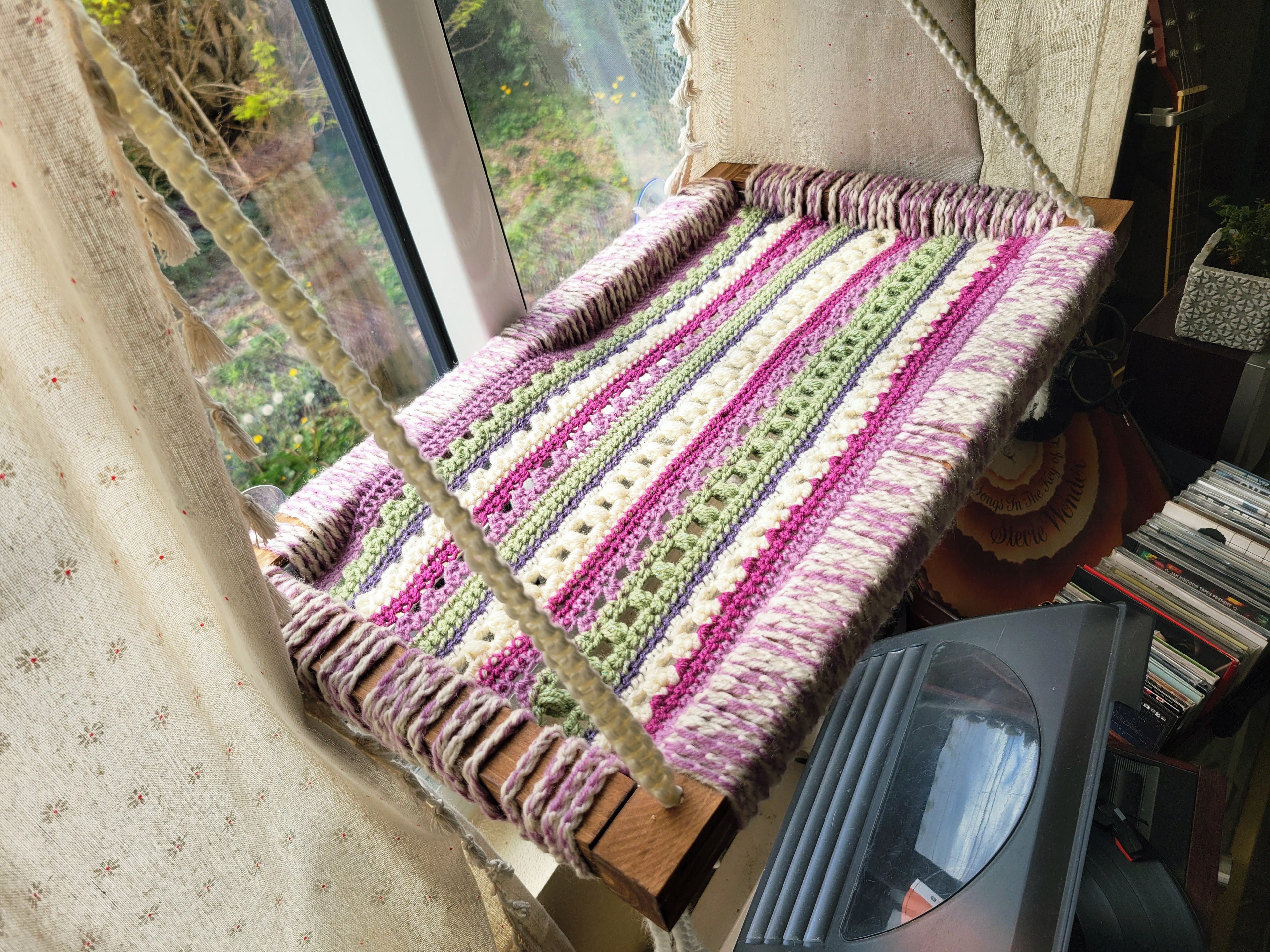 Hamac fenêtre modèle "Aquarelle"