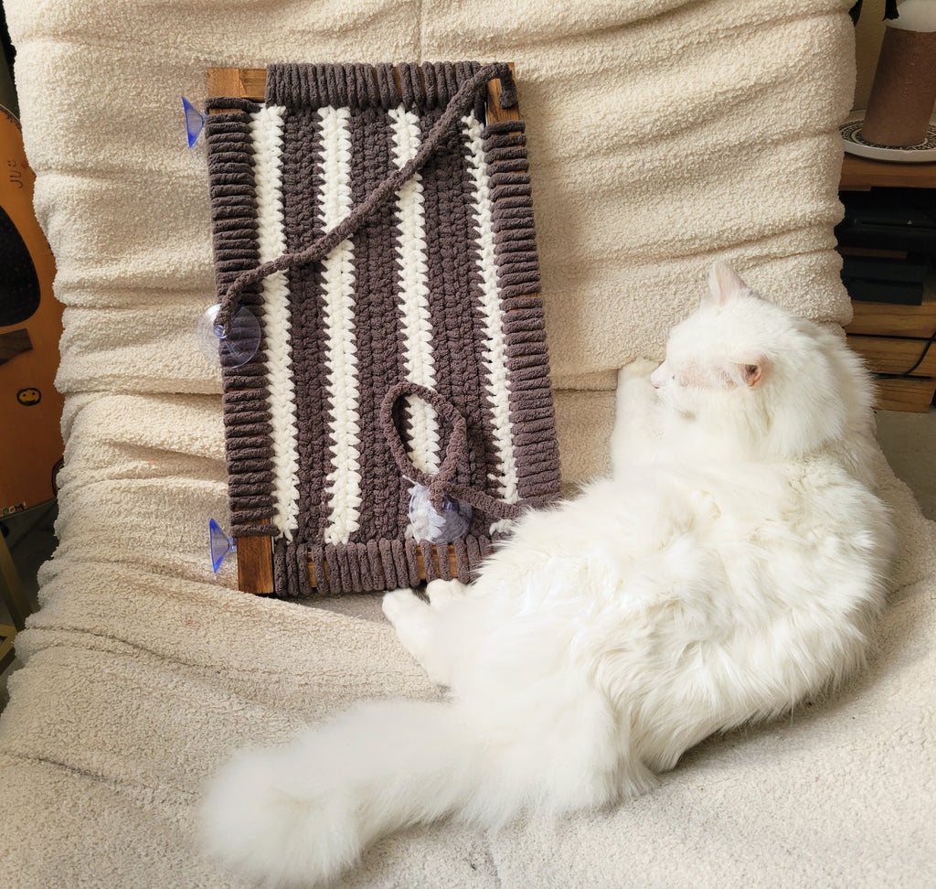 Hamac de fenêtre pour chat -Rayé-