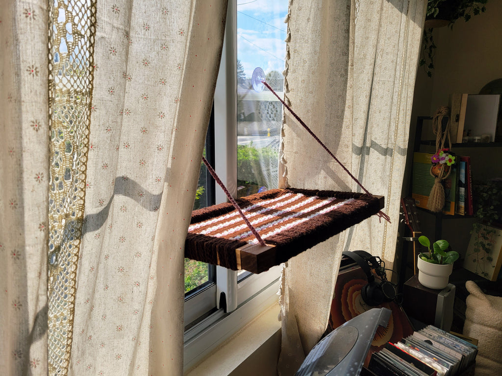Hamac de fenêtre pour chat -Tulipe-