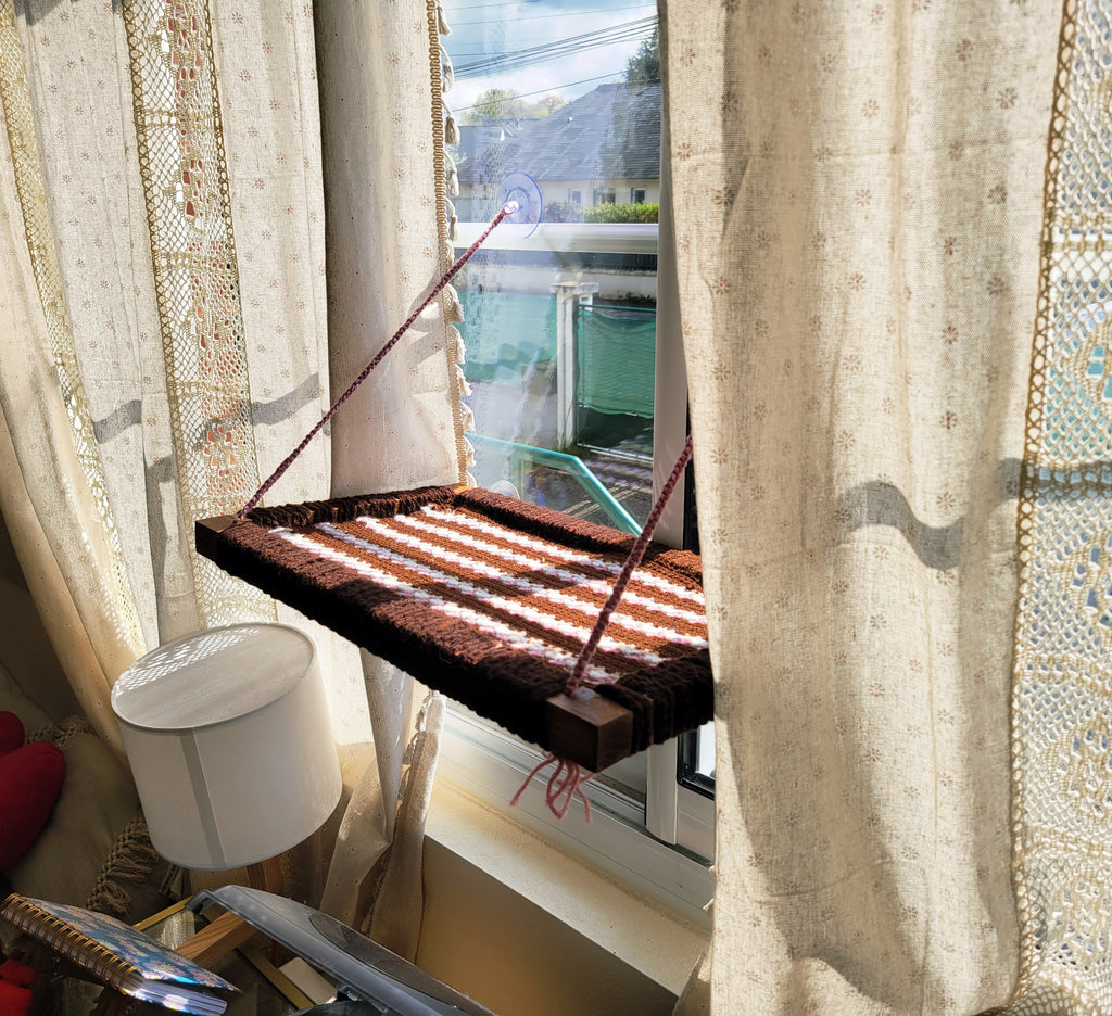 Hamac de fenêtre pour chat -Tulipe-