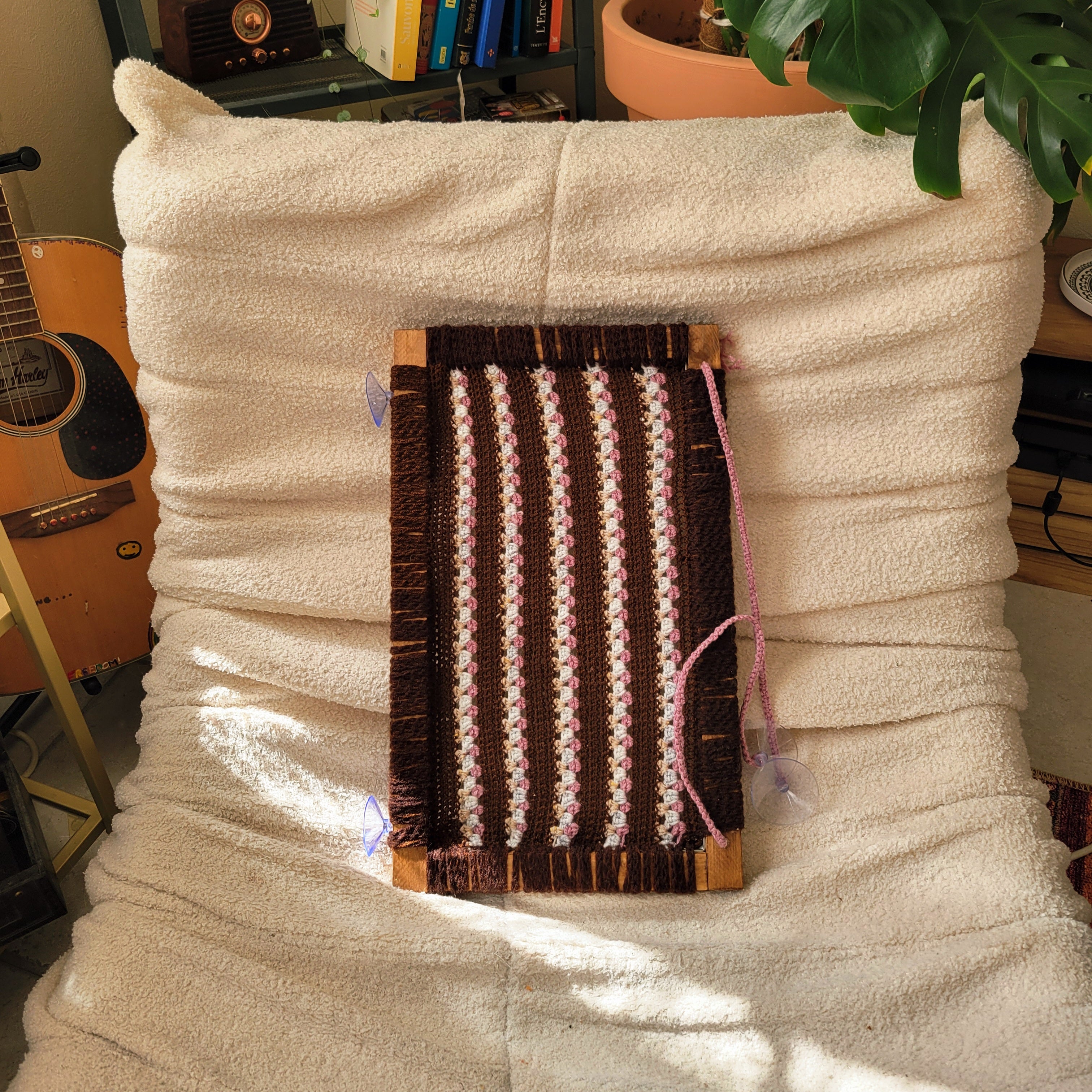 Hamac de fenêtre pour chat -Tulipe-