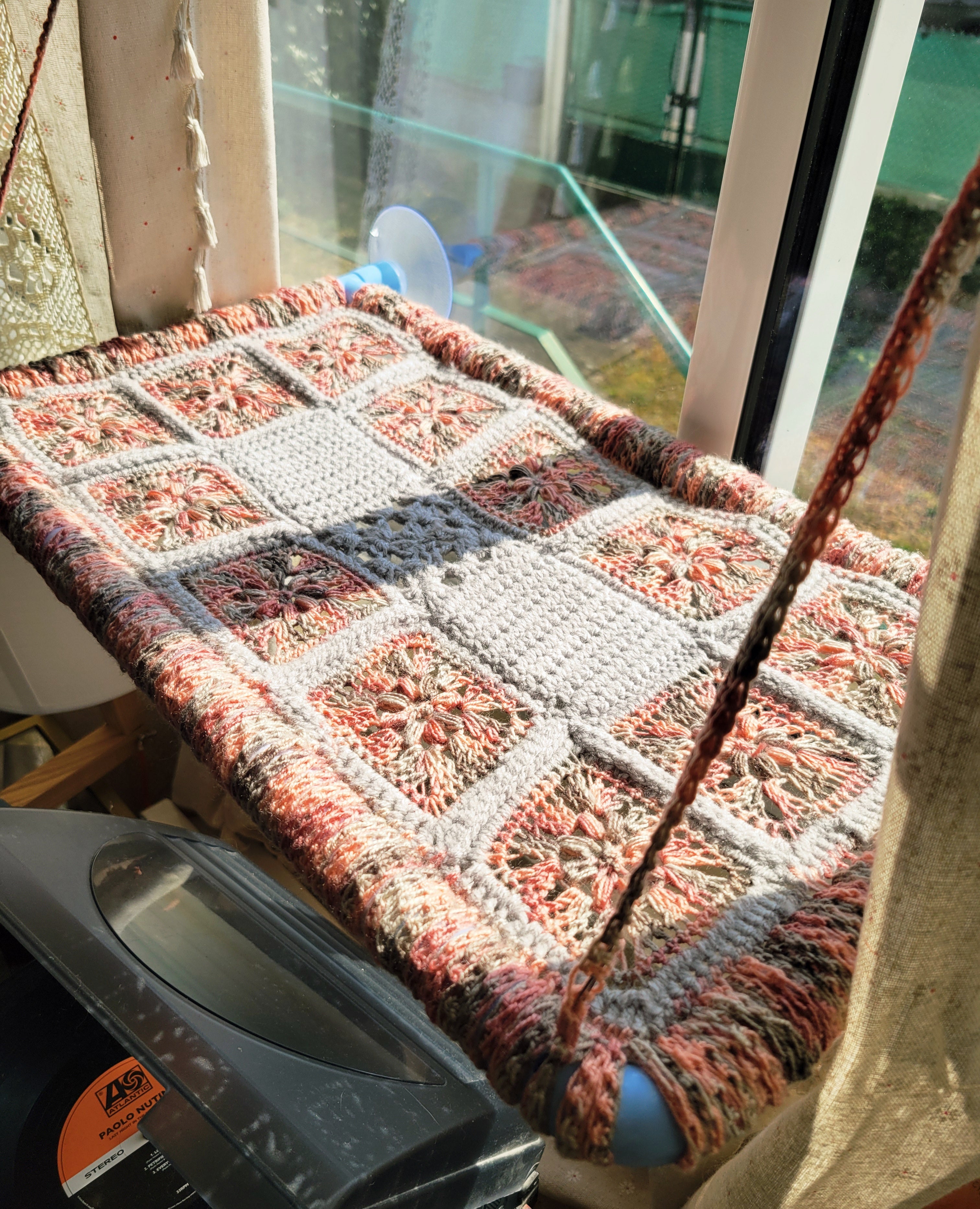 Hamac fenêtre modèle "Patchwork"