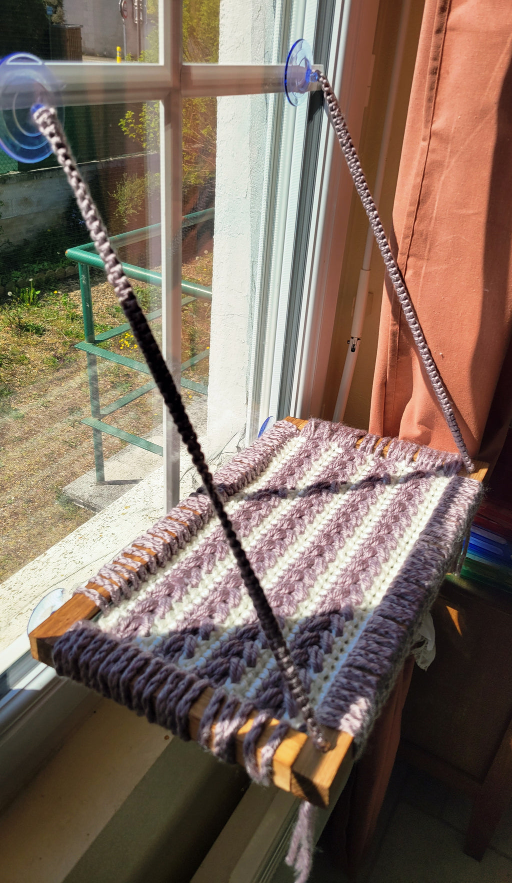 Hamac fenêtre modèle "Torsadés"