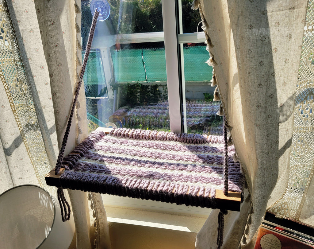 Hamac fenêtre modèle "Torsadés"