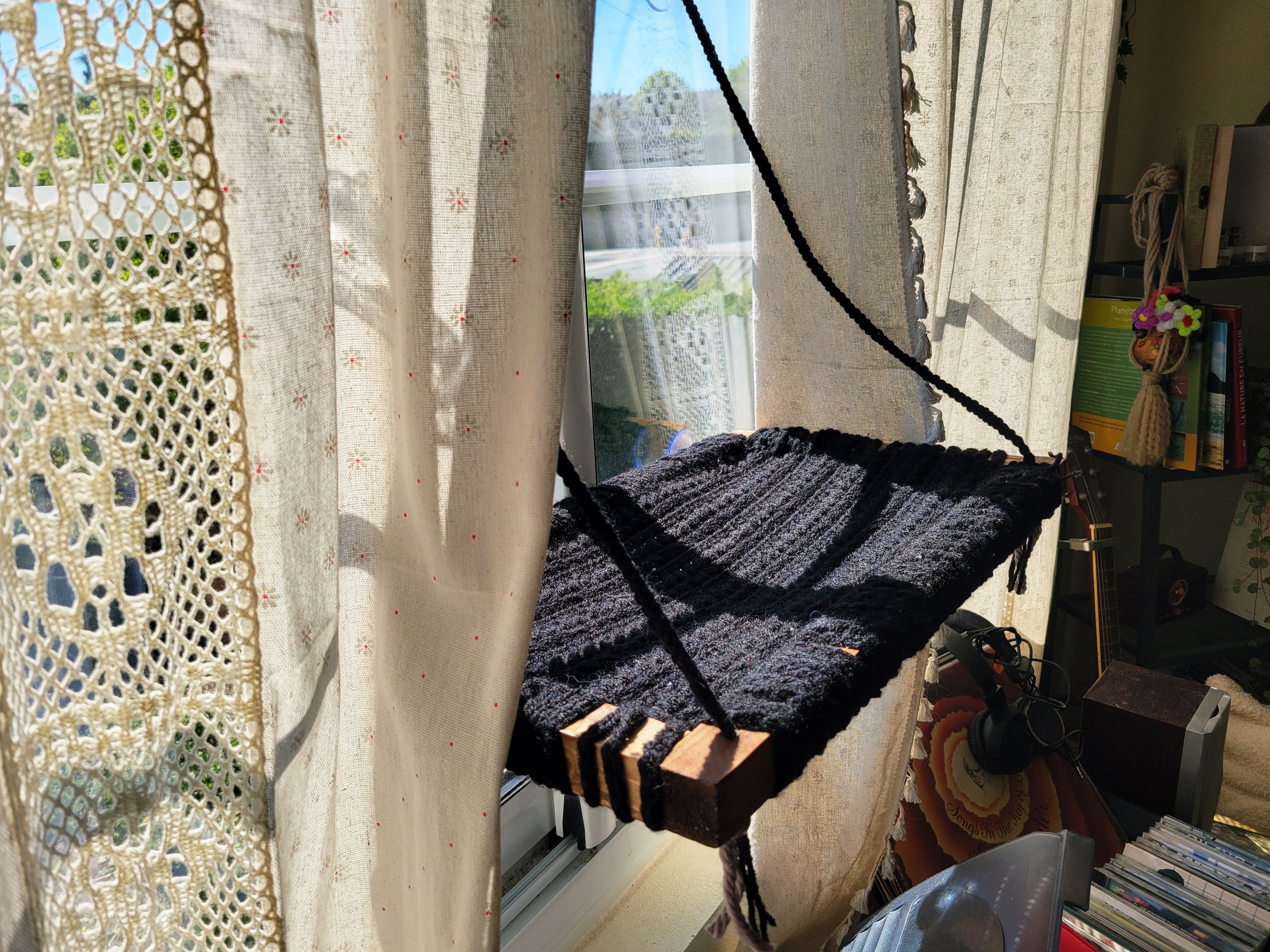 Hamac fenêtre modèle "Torsadés"