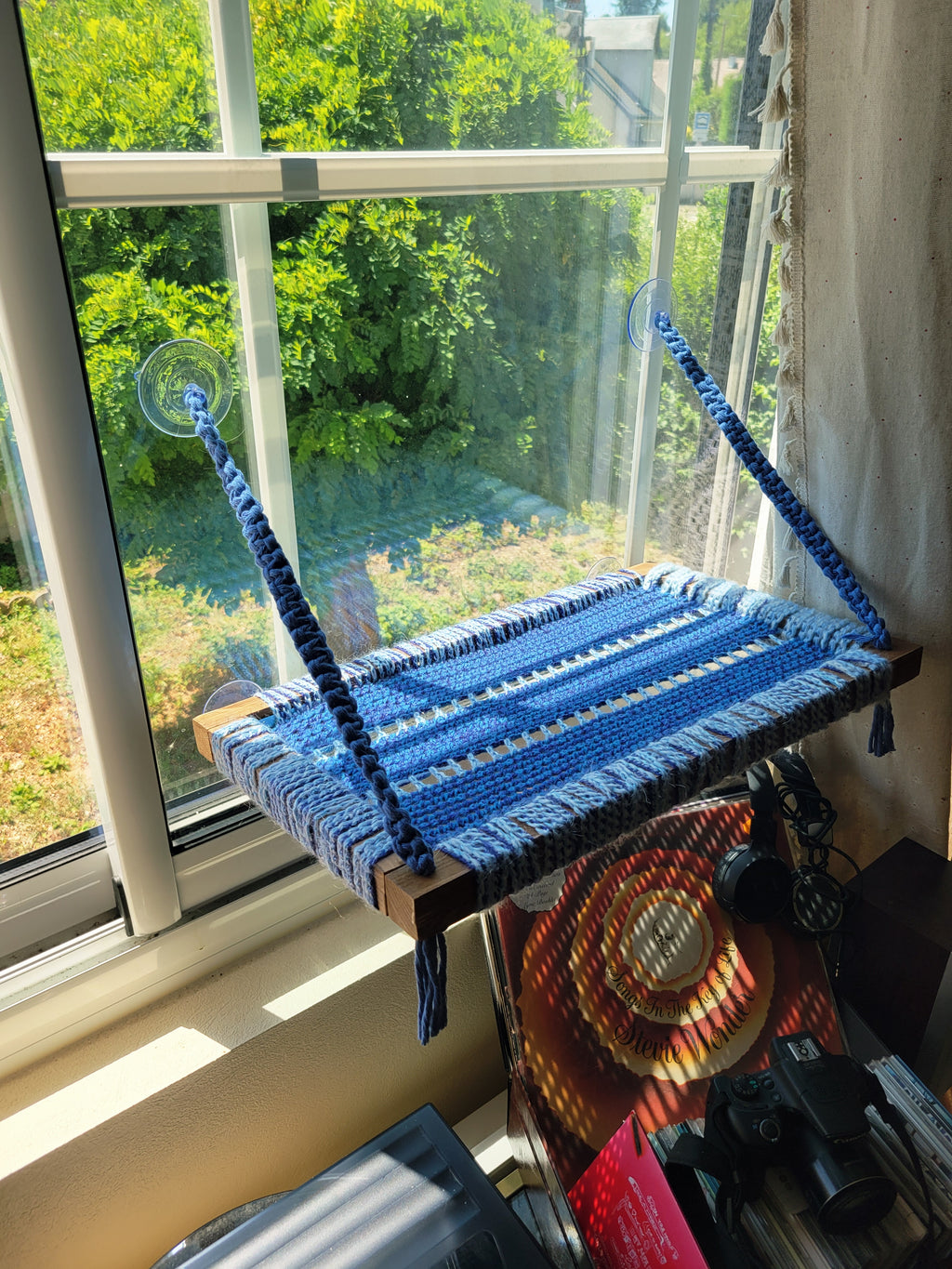 Hamac fenêtre chat modèle "Azur"