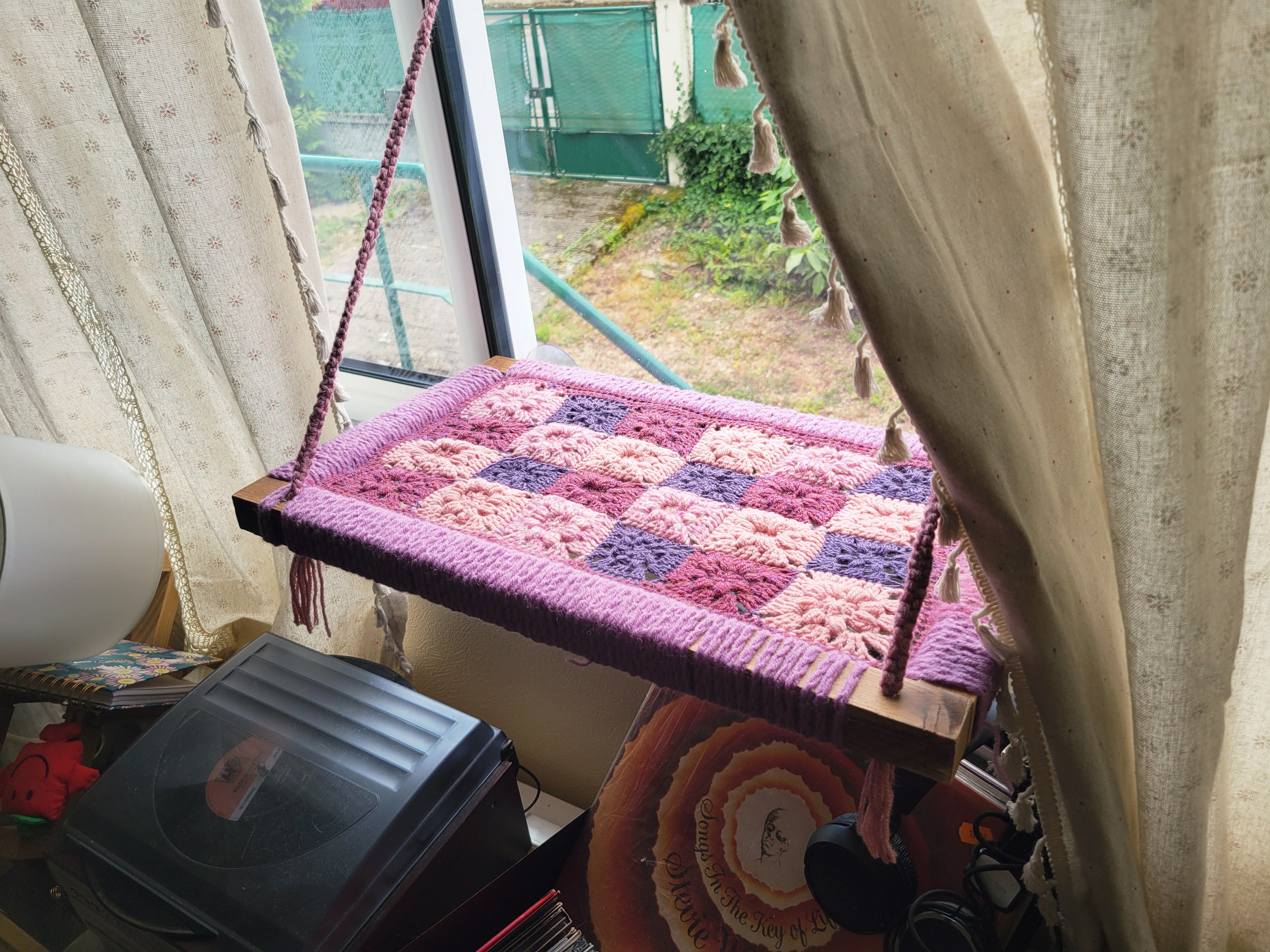 Hamac fenêtre modèle "Chamallow"