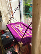 Hamac de fenêtre pour chat -Printemps-