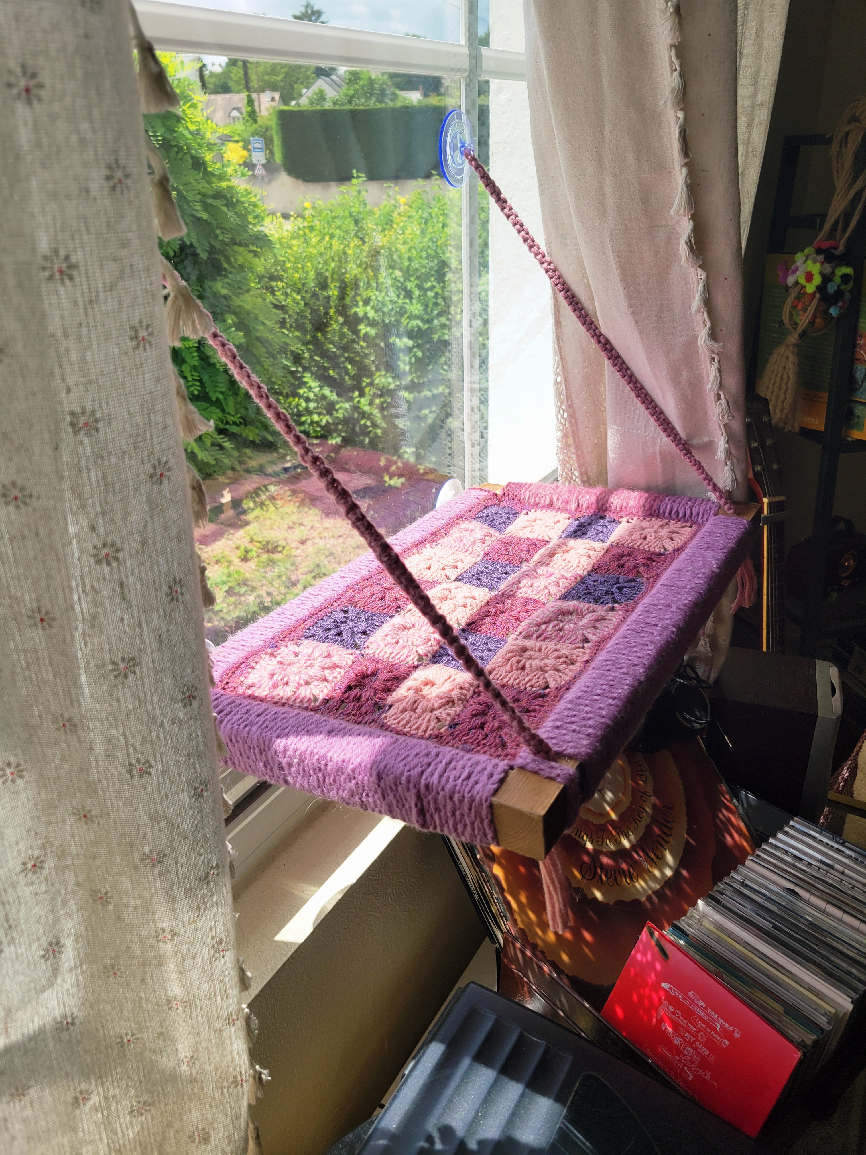 Hamac fenêtre modèle "Chamallow"