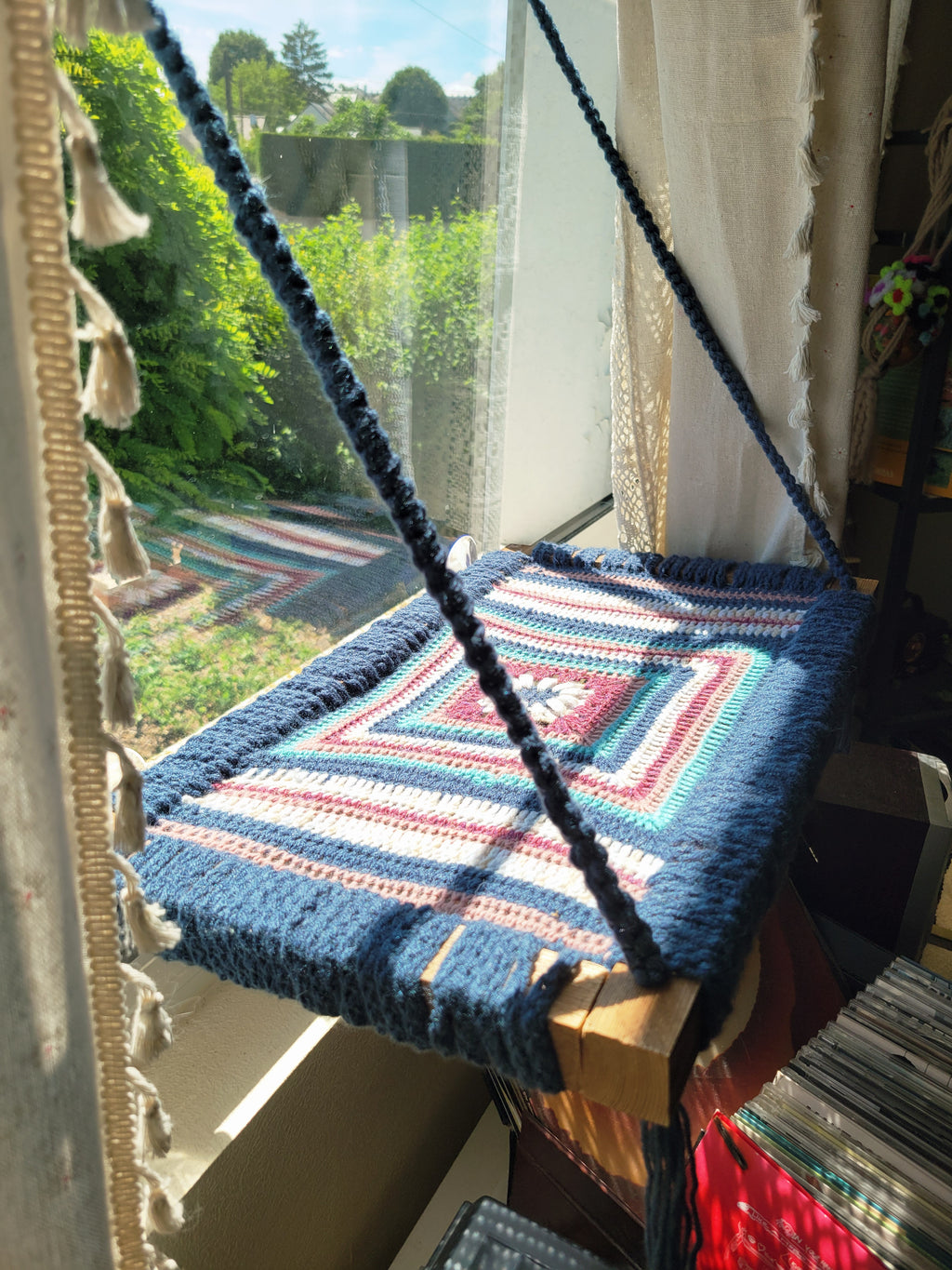 Hamac fenêtre modèle "Bohème"