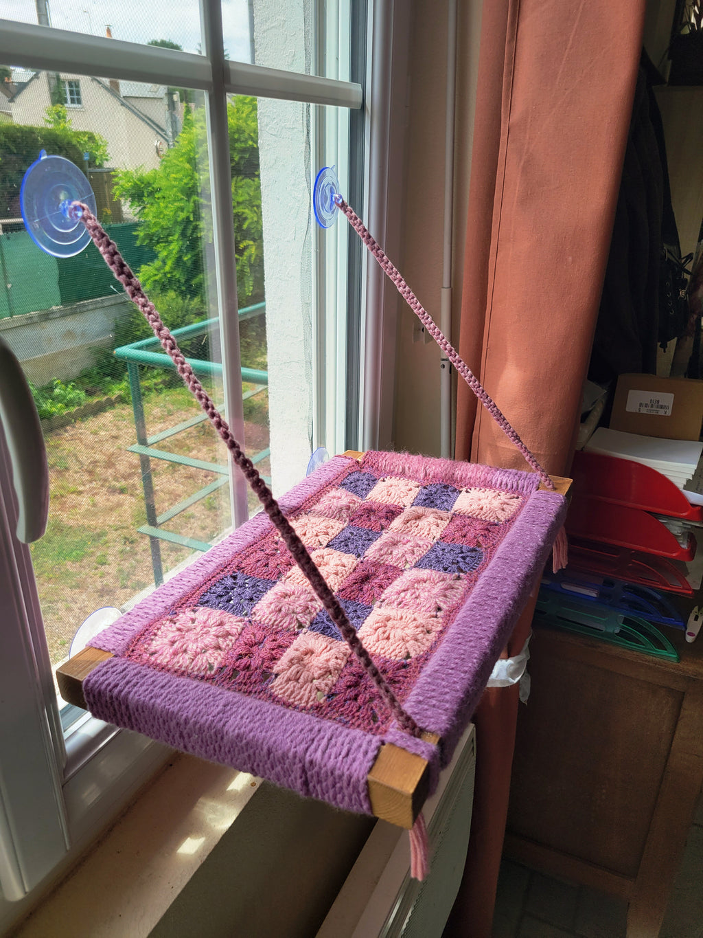 Hamac fenêtre modèle "Chamallow"